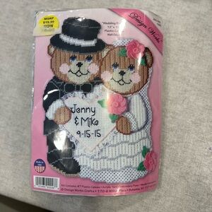 Design Works Wedding Bears Cross Stitch Kit